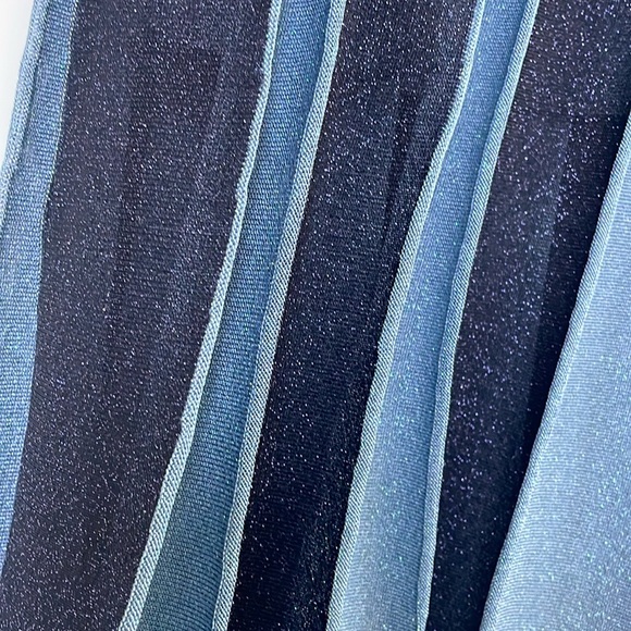 Sandro Damon metalic striped midi skirt NWT - Picture 10 of 17